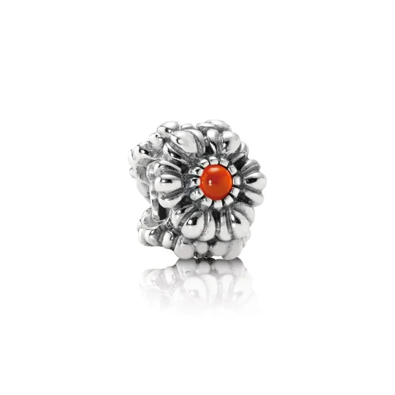 (zdjęcie do) Birthday Blooms, July, Carnelian - Pandora PL