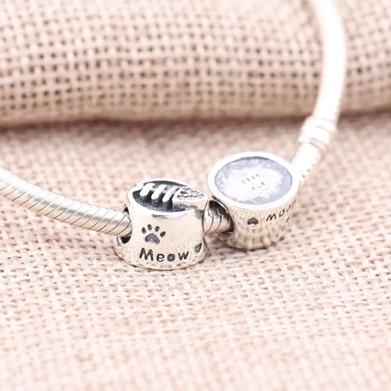 (zdjęcie do) Cat bowl Charm - Pandora PL - Wyświetl 2