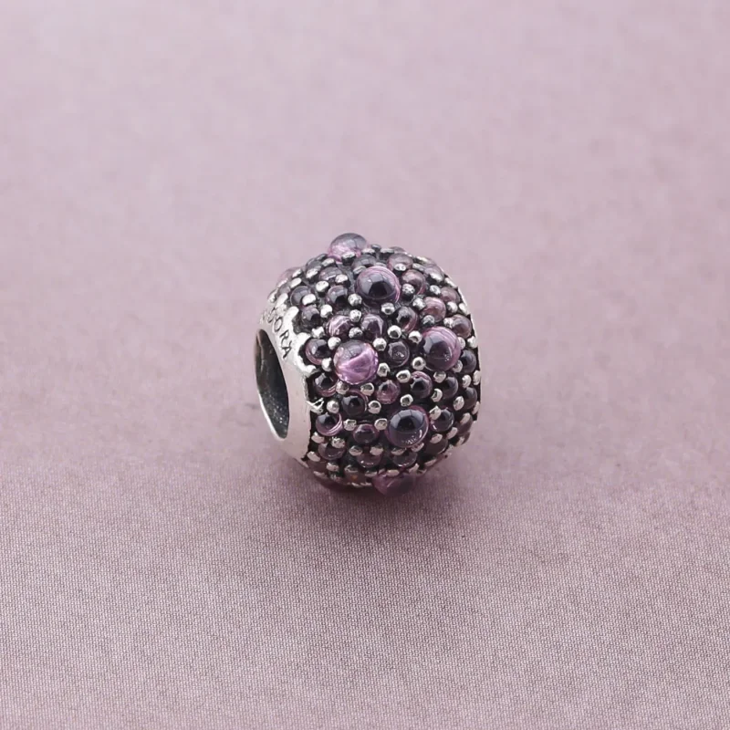 (zdjęcie do) Charms Purpurowe krople deszczu - Pandora PL - Wyświetl 2