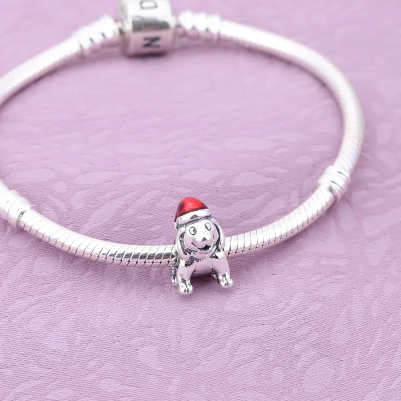 (zdjęcie do) Charms świąteczny Szczeniaczek - Pandora PL - Wyświetl 2