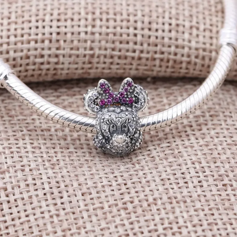 (zdjęcie do) Disney Minnie silver charm [LIMITED EDITION] - Pandora PL - Wyświetl 2