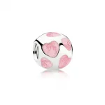 Enamel Heart Charm - Pandora PL