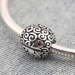Fire, red cz - Pandora PL