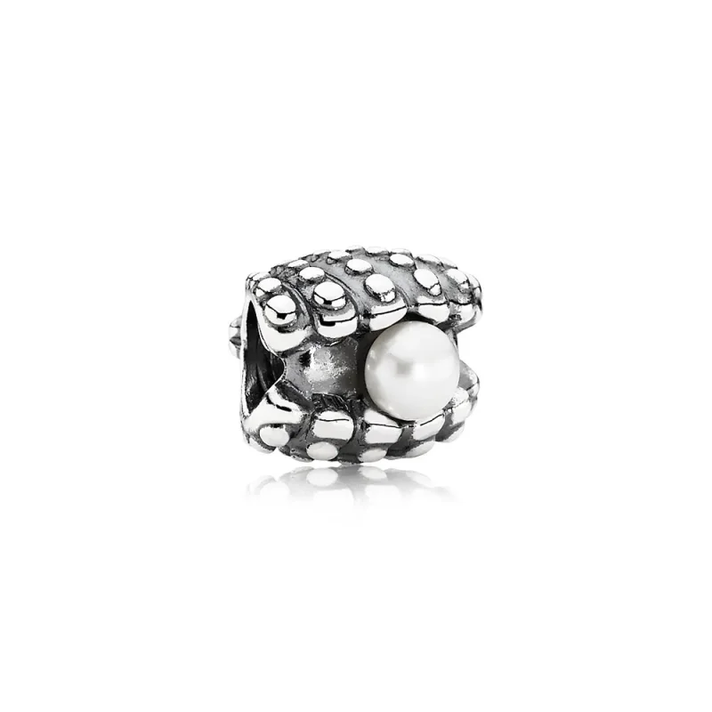 (zdjęcie do) One of a kind, white pearl - Pandora PL