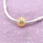 Tropicana liść palmy, 14K złota - Pandora PL