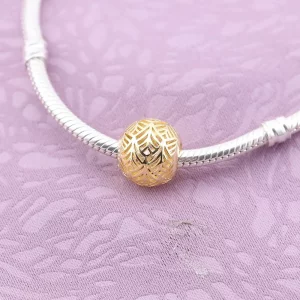 Tropicana liść palmy, 14K złota - Pandora PL