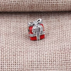 Red Sparkling Surprise Charm - Pandora PL