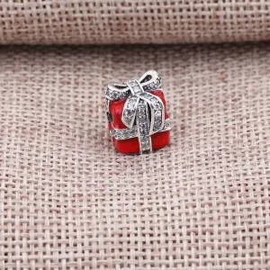 Red Sparkling Surprise Charm - Pandora PL