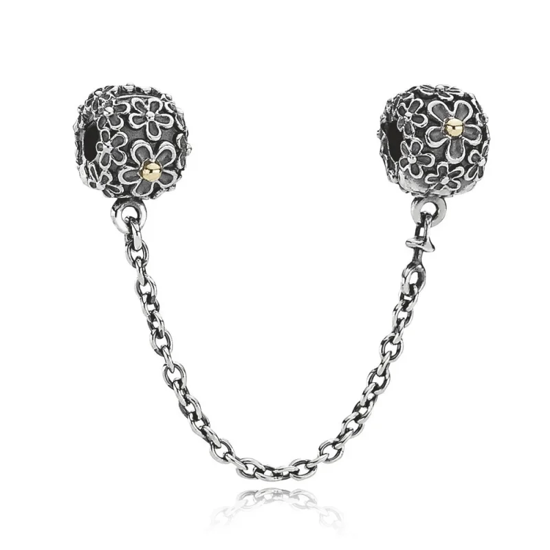 (zdjęcie do) Safety Chain Bouquet w14K and Clip - Pandora PL