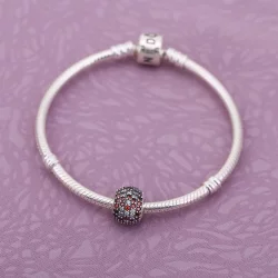 Shimmering blossom, multi-colored cz - Pandora PL