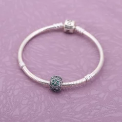 Shimmering blossom, multi-colored cz - Pandora PL