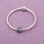 Shimmering blossom, multi-colored cz - Pandora PL