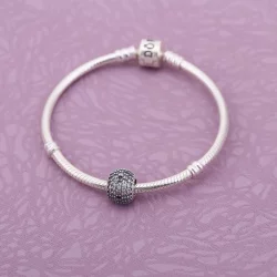 Shimmering blossom, multi-colored cz - Pandora PL