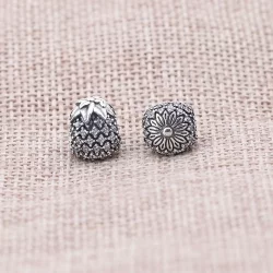 Sparkling pineapple, clear cz - Pandora PL