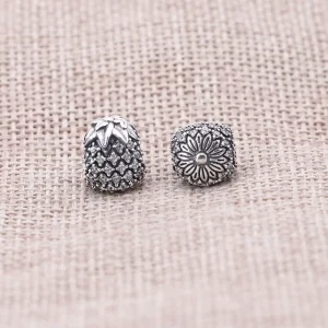 Sparkling pineapple, clear cz - Pandora PL