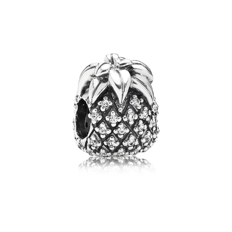 (zdjęcie do) Sparkling pineapple, clear cz - Pandora PL