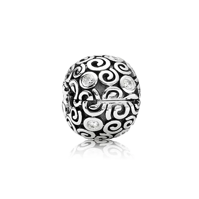 (zdjęcie do) Wind Clip, Clear CZ - Pandora PL
