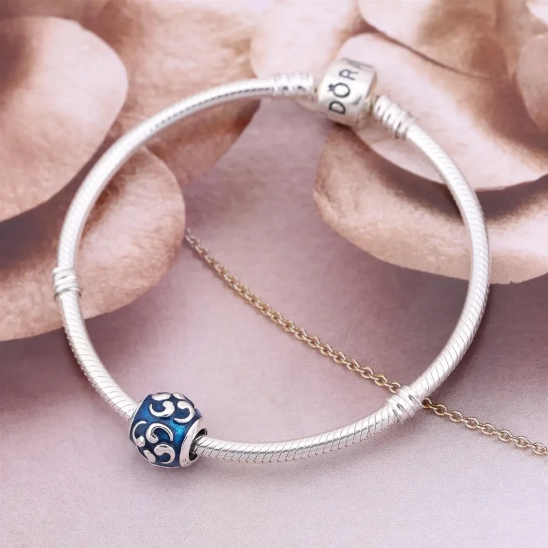 (zdjęcie do) Zen, turquoise enamel - Pandora PL - Wyświetl 2