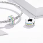 Klips Typu Pandora Kolorowy - SCC1756