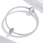 Klips Typu Pandora Niebieska elegancja - SCC1513