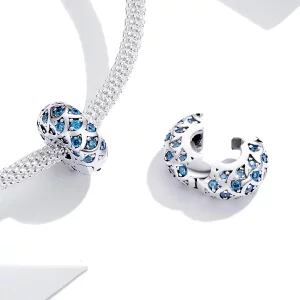 Klips Typu Pandora Niebieska elegancja - SCC1513