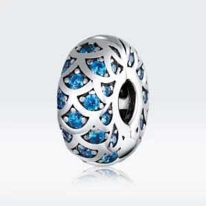 Klips Typu Pandora Niebieska elegancja - SCC1513