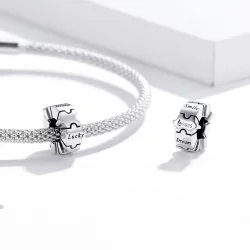 Klips Typu Pandora Prosta łamigłówka - BSC377