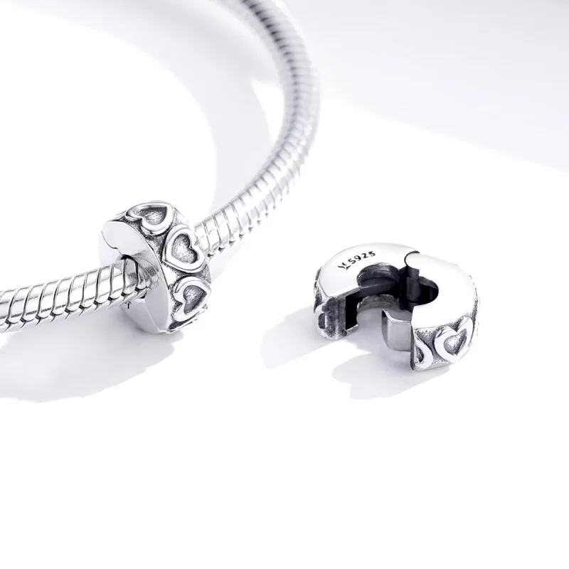 (zdjęcie do) Klips Typu Pandora Relief w stylu vintage - SCC1557 - Wyświetl 2