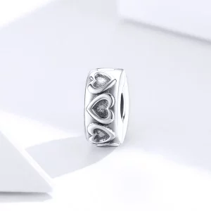 Klips Typu Pandora Relief w stylu vintage - SCC1557