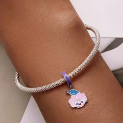 Zawieszka Typu Pandora Ładny klaun - SCC2236