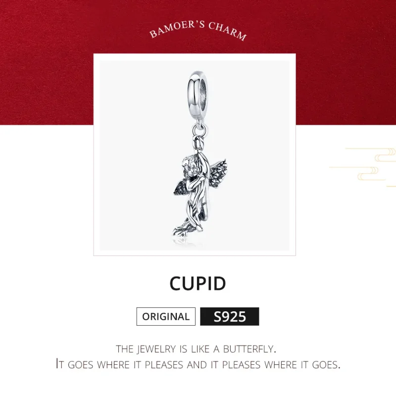 (zdjęcie do) Zawieszka Typu Pandora Amorek - SCC1405 - Wyświetl 8