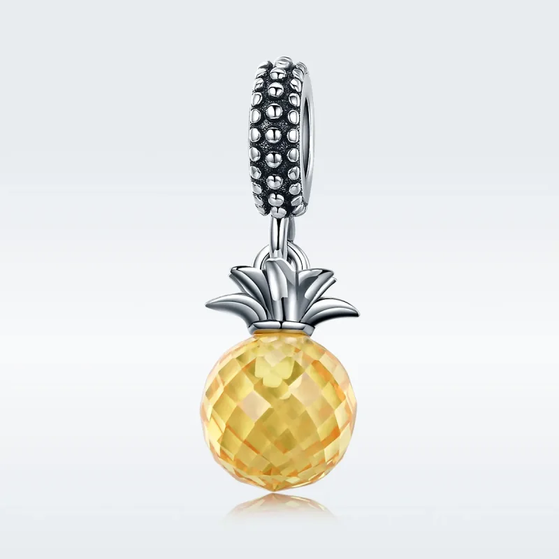 (zdjęcie do) Zawieszka Typu Pandora Ananas - SCC150 - Wyświetl 2