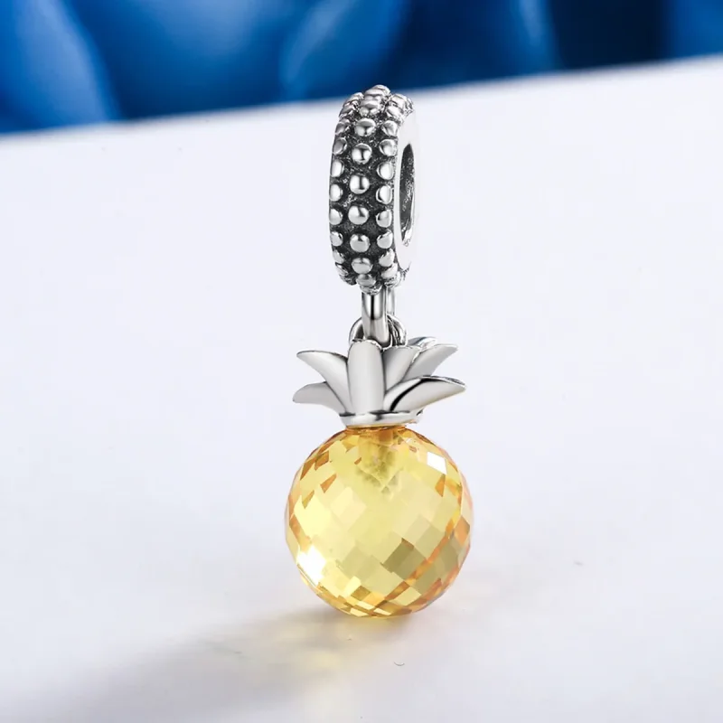 (zdjęcie do) Zawieszka Typu Pandora Ananas - SCC150 - Wyświetl 4