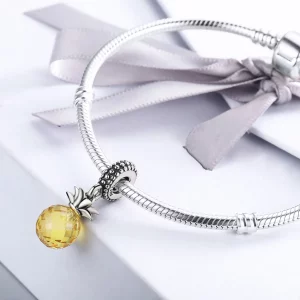 Zawieszka Typu Pandora Ananas - SCC150