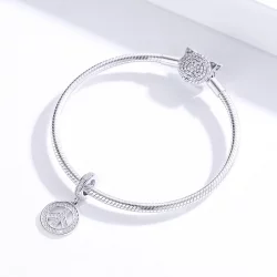 Zawieszka Typu Pandora Antywojenny - SCC1367