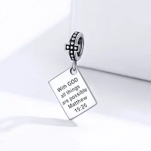 Zawieszka Typu Pandora Biblia - SCC1424