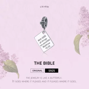 Zawieszka Typu Pandora Biblia - SCC1424