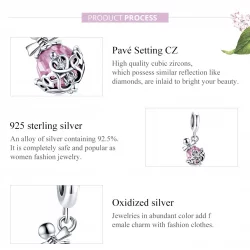Zawieszka Typu Pandora Butelka perfum - SCC1734