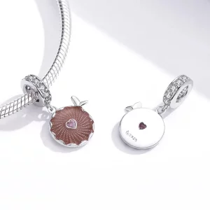 Zawieszka Typu Pandora Błyszczące kwiaty - BSC290