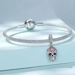 Zawieszka Typu Pandora Czaszka - SCC2361