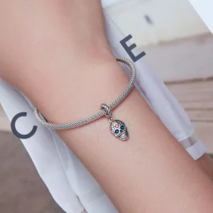 Zawieszka Typu Pandora Czaszka - SCC2361