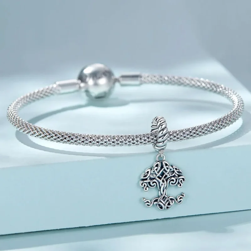 (zdjęcie do) Zawieszka Typu Pandora Drzewo Życia - SCC2360 - Wyświetl 3