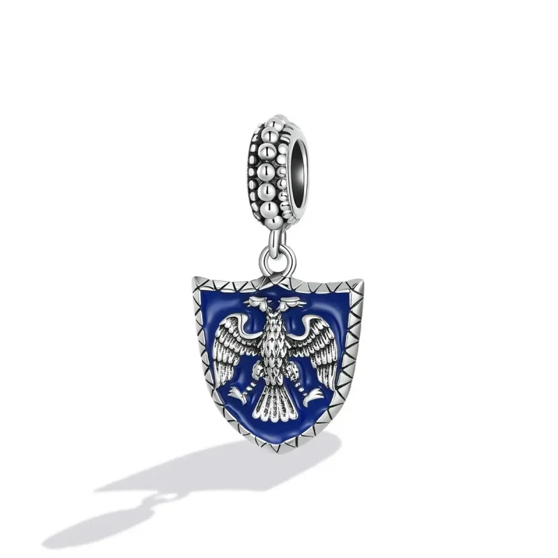 (zdjęcie do) Zawieszka Typu Pandora Dwugłowa tarcza orła - SCC2184 - Wyświetl 2