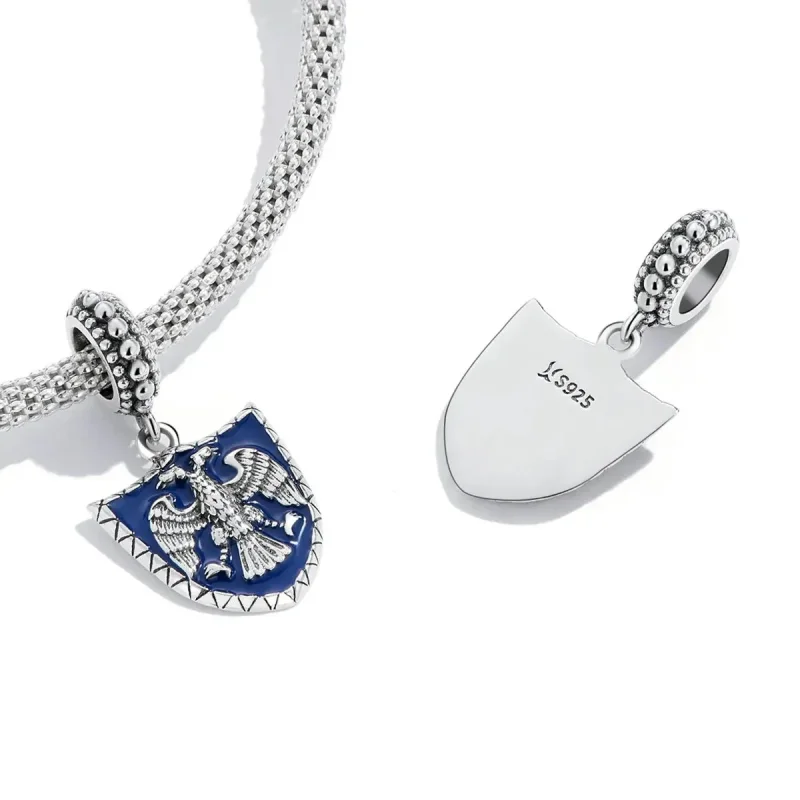 (zdjęcie do) Zawieszka Typu Pandora Dwugłowa tarcza orła - SCC2184 - Wyświetl 3