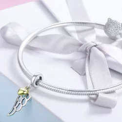 Zawieszka Typu Pandora Dwutonową Skrzydła Elfa - SCC838