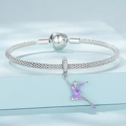 Zawieszka Typu Pandora Dziewczyna baletnicy - SCC2394