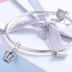 Zawieszka Typu Pandora Elegancka korona - SCC781