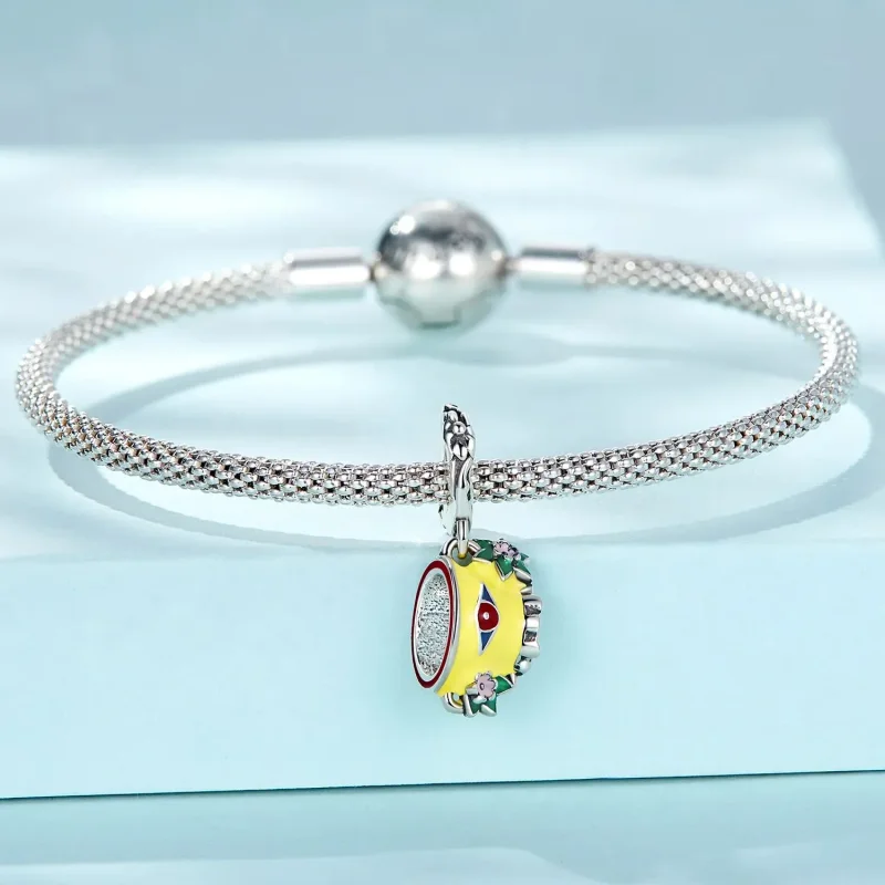 (zdjęcie do) Zawieszka Typu Pandora Filiżanka do herbaty Grotesque Devil's Eye - SCC2375 - Wyświetl 3