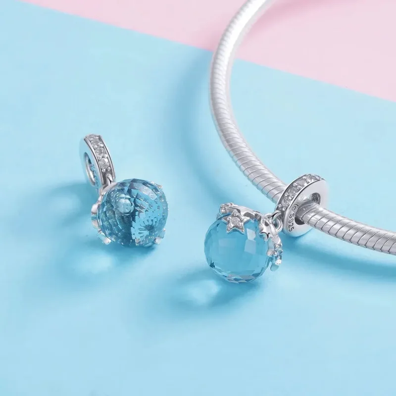 (zdjęcie do) Zawieszka Typu Pandora Gwiezdny - BSC029 - Wyświetl 4