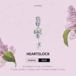 Zawieszka Typu Pandora Heartslock - BSC092